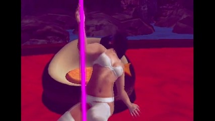 Second life - Rihanna - Pour It Up ( Pole dance )
