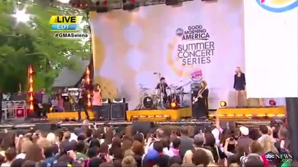 На живо! Selena Gomez - Love You Like A Love Song ( G M A - 17.06.2011 )