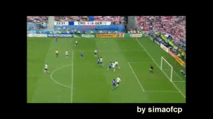 Euro 2008 Хърватско - Германия 1:0 [2:1] Darijo Srna
