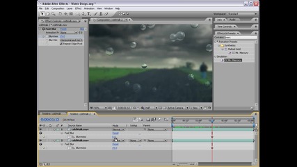 Adobe After Effects - Water Drops