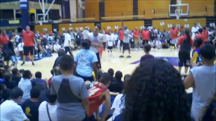 Kobe 360 dunk at 2011 Kobe Academy