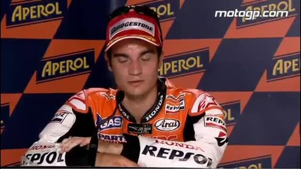 Pedrosa interview after the Catalunya Gp 