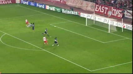 Олимпиакос 1:0 Арсенал /олимпиакос надви бебетата на Венгер и ги последва напред/ 