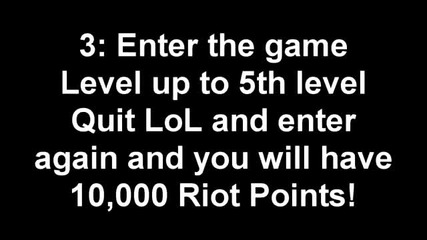 How to get Free 10000 Rp in League of Legends
