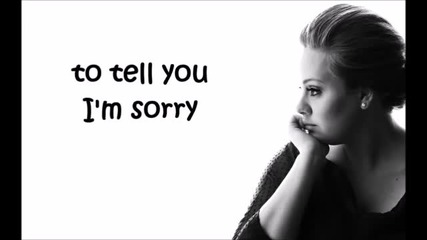 Adele - Hello (lyrics)