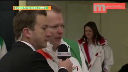 Sahara Force India Vjm05 2012 Launch