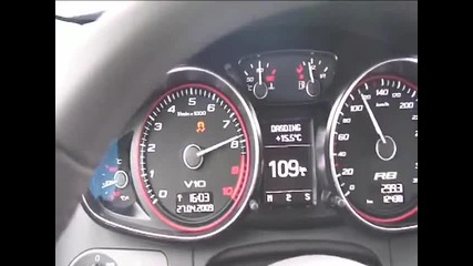 Audi R8 V10 0-150kmh