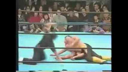 Akira Taue vs Toshiaki Kawada 15.01.1991
