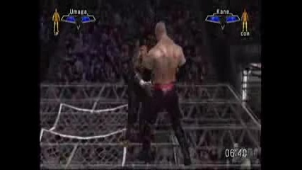 Wwe Smackdown Vs. Raw Kane Vs. Umaga {Hell In A Cell}