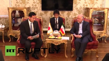 Iran: Oil Minister Zangeneh holds talks with Japanese economic delegation