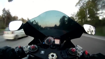 ghost rider вилнее из германския аутобан с 310км/ч