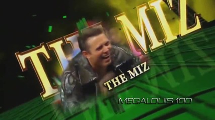 Wwe Money in the Bank 2013 Match Card - Curtis Axel vs. The Miz