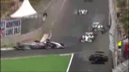 Интересна катастрофа в Ф2 на пистата Маракеш 