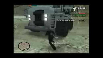 Gtasan Andreas - ps2 - 79 Explosive Situation