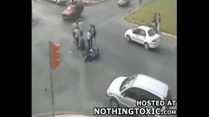 Мотоциклетист - Самоубиец
