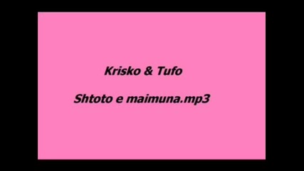 Shtoto e maimuna!