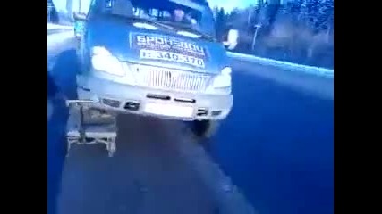 Руско производство, когато нямате гума