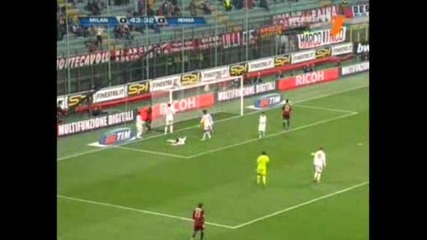 Милан срещу Рома 0:1.Среща от 9ия кръг на италиянското калчо!