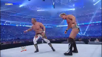 Wrestlemania 25 Chris Jericho vs Ricky Steamboat,  Jimmy Snuka & Roddy Piper