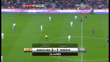 Barcelona vs Tenerife 4 - 1 04/05/2010 