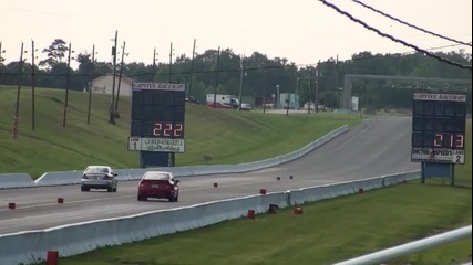 Honda Civic Si Turbo Kit Drag Race 
