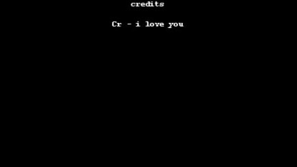 Cr - I love you 