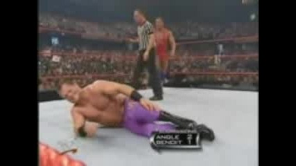 Wwf Judmenday 2001 - Chris Benoit vs Kurt Angle ( 30 Minute Ultimate Submission Match ) 