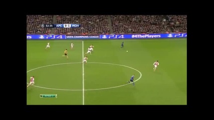 Бербатов наказа Арсенал при победа на Монако с 3:1