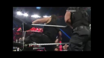Wwe Raw 18.2.2013 Sheamus Chris Jericho And Ryback Vs The Shield