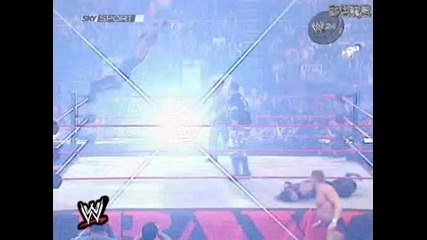 The Hardys and Rob Van Dam vs William Regal and The Dudleys 
