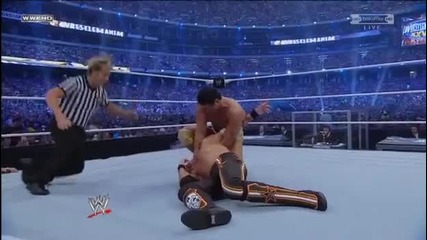 Wrestlemania 27 Edge vs alberto del rio (world heawight championship Part1