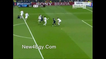 10.03.2010 Реал Мадрид 1 - 1 Лион гол на Миралем Пянич 