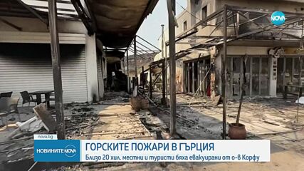 Пожарите в Гърция: 64 нови огнища са избухнали тази нощ