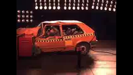 Тест на Vw Костенурка и на Golf 2