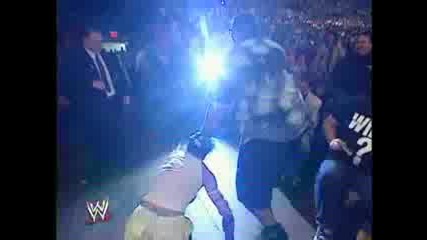 Jeff Hardy, Bubba Ray Dudley And Spike Dudley vs 3 - Minute Warning (Rosey and Jamal) and Rico