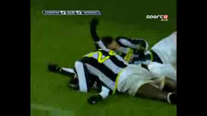 Juventus - Reggina 4 - 0 2008/09 Serie A