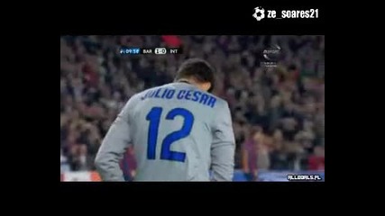 Барселона - Интер 1:0 гол на Жерард Пике 