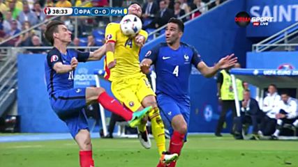 Франция - Румъния 0:0 /първо полувреме/