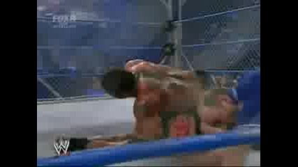 Undertaker Vs Batista Steel Cage Match Part 2