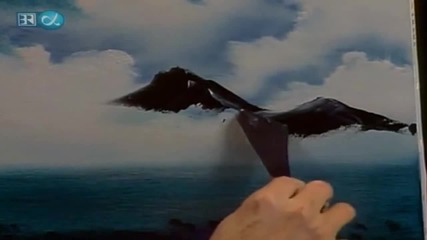 S19 Радостта на живописта с Bob Ross E02 Quiet Mountain Lake ღобучение в рисуване, живописღ