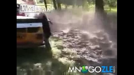 Замалко да я премаже ... *
