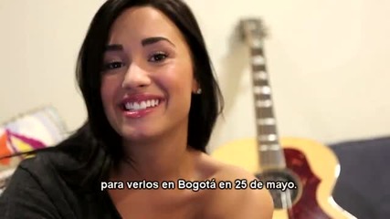 Demi Lovato say thanks to her fans! 