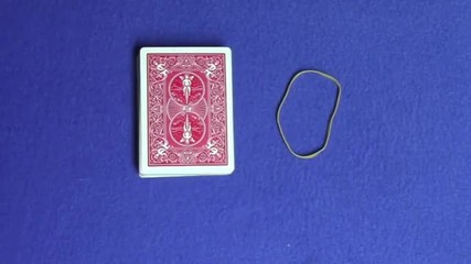 Card Trap - Rubber Band Card Trick Revealed