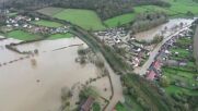 Обявиха червен код за наводнения в някои региони на Франция (ВИДЕО)
