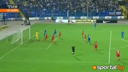 Левски 5 - 2 Калмар + Засадата при третия гол за сините 