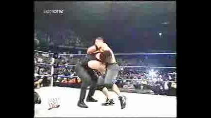WWE - The Undertaker Chokeslams RVD & Tombstones John Cena