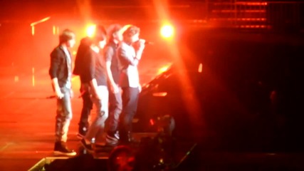 One direction - Chasing cars (2) - X Factor Live Tour 2011 Birmingham 19.02.11 