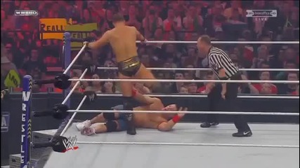 Wrestlemania 27 John cena vs the Miz (wwe championship) part 1
