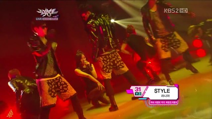 Rania - Style @ Music Bank [05/10/12]