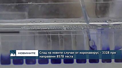 Спад на новите случаи от коронавирус - 3328 при направени 8578 теста
